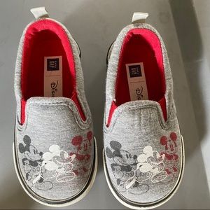 Gap Disney slip on sneakers
